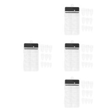 400Pièces Faux Ongles Press-on Transparent Abordable Et Facile