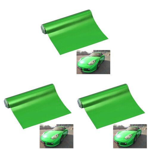 3Pièces Wrap Autocollant Vert Adhésif Multi-Usages