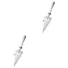 2Pièces À Fentes Colander Filtre Absinthe En Acier Pour Bar