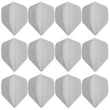 30Pièces Flights Blancs Pour Fléchettes Pointe Acier Pointe