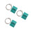 6Ensembles Ensemble Cordes Guitare Électrique Vert Durable Et Simple 1