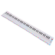 Carte De Pratique Piano Clavier 88 Touches Papier