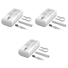 3Ensembles Kit Nettoyage Écouteurs Brosse Souple Multifonction