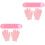 2Ensembles Cover Rose Hydratant Répare Sensible Fille 1