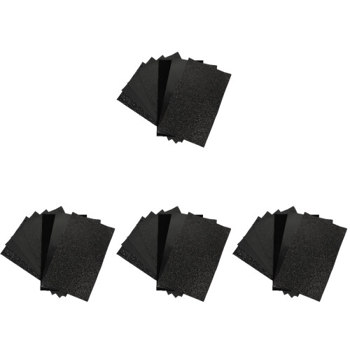 Cuir Faux Noir Pour Scrapbooking