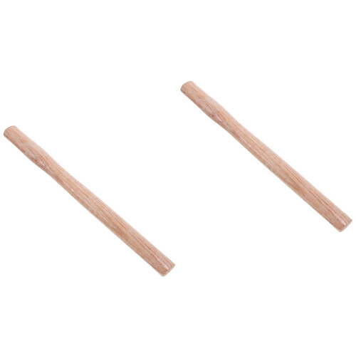 2Pièces En Bois Confortable Pour Marteau Accessoire Résistant
