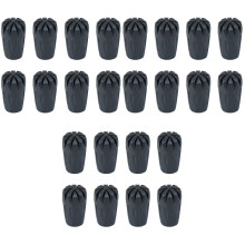 24Pièces Embouts Antidérapants Pour Bâtons De
