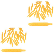 50Pièces Pointes Stylo Peinture Orange Remplaçables