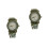 2Pièces Enfants Ajustables Camouflage Vert Olive Étanches 1