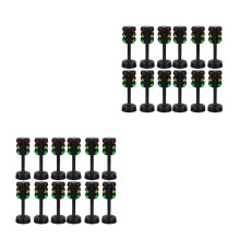 24Pièces Lampes Mini Noires Jouets Éducatifs Amusants