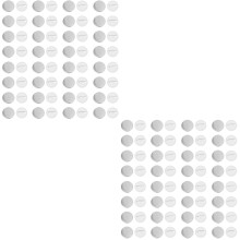200Ensembles Badges À Boutons Argentés Vierges Pour Bricolage