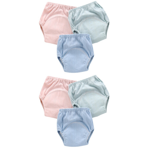 6Pièces Culottes Réutilisables Multicolores