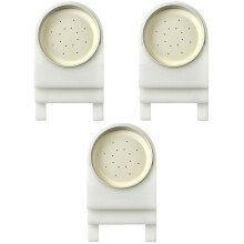 3Pièces Nourrisseur Ruche Entrée Plastique Couvercle Métal