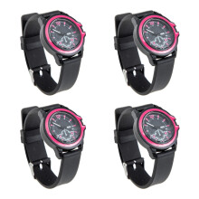 4Pièces Analogiques Quartz Enfants Métal Rose Cadeau