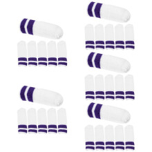 30Pièces Lingettes Doigts Nylon Multicolores Pour Hygiène Animale