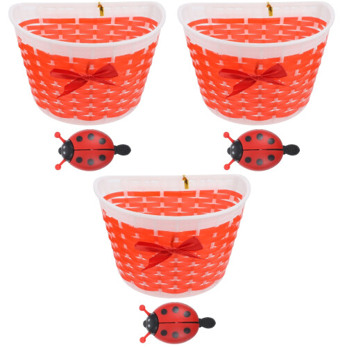 3Pièces Panier Enfant Handmade Fille