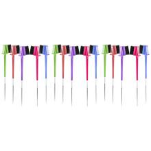 15Pièces Peignes À Sourcils Durable Acier Colorés Pour Femmes
