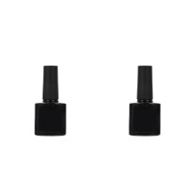 2Pièces Nail Gel 5D Noir Magnétique Gel Vernis Professionnel Durable