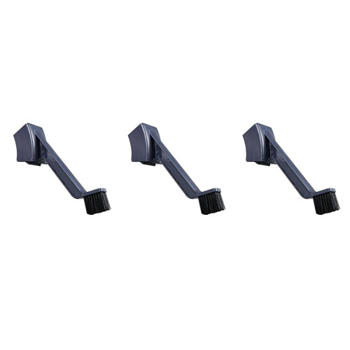 3Pièces Nettoyage Noir Multi-Usage Matériel Robuste