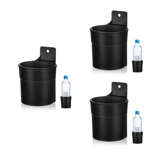 3Pièces Support Détachable Noir Pour Lait Chaise