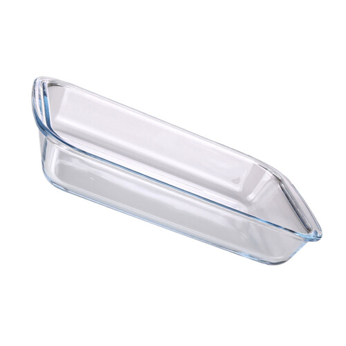 1Pièces Plat De Cuisson Verre Trempé Blanc Usage Multi-Stockage