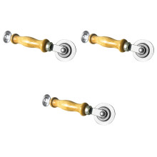 3Pièces Outil Rouleau Écran Bois Multiusage Pour Fenêtres