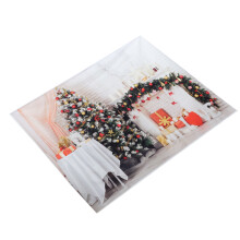 Multi Vinyl Christmas Themed Tapestry Hanging for Festive Decor