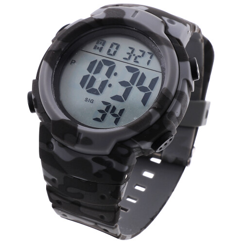 Digitale Sportswatch Rvs+plastic Multi Outdoor Luminous Scherm