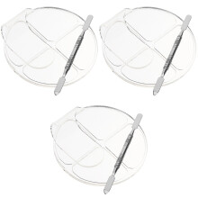 6Ensembles Plateau De Mélange Transparent Et Pro
