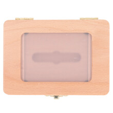 Scatola Ricordo Dente di Neonato in Legno di Pino 14x10,1x3,2cm per Ricordi