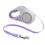 LED Automatic Retractable Dog Leash with RGB Touch Light, Ergonomic Handle 1