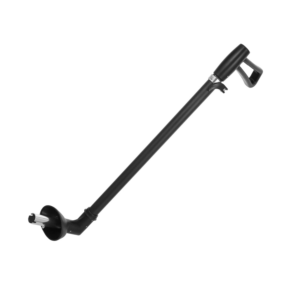 Universal Folding Wagon Push Handle Attachment For Strollers, Plastic Accessory For Easy Carrying And Storage Black