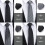 Men's Black and Grey Classic Ties 4-Piece Set 1