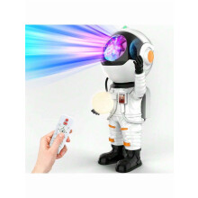 Astronaut Starry Sky Galaxy Projector, LED Nebula Night Light with Remote & Timer, 360 Rotating Ceiling Lamp for Gaming Room, Kids Gift –