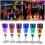 LED Champagne Flutes Water-Activated Multicolor 6-Pack 1