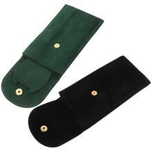 Raindrops 2Pcs Watch Travel Case Lint Assorted Color Portable Design Scratch
