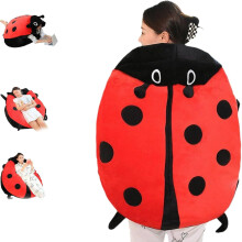 Piliúr Ladybug Inchaite Bog In-análaithe 23.6 orlach