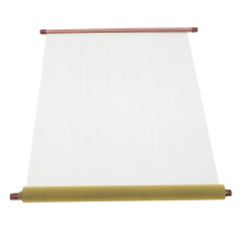 Reusable cloth roll-up with brush holder 1 piece