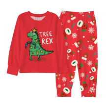 Kinderpyjama mit verschiedenen Themen, gemütliche Urlaubs- und Familienschlafanzüge für Jungen und Mädchen, weiches Loungewear-Outfit