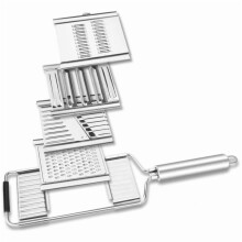 Multi-purpose Slicer Cuts Stainless Steel Grater Scalper Set Cheese Grater Cabbage Grater Kitchen Utensils 4 In 1