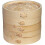 Bamboo Steamer Basket 2-Tier 6 Inch 1