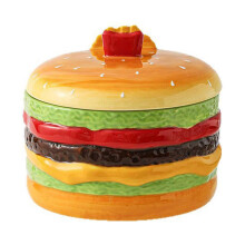 Bol à nouilles avec couvercle, bols à nouilles instantanées en céramique en forme de hamburger mignon pour les étudiants, bol à soupe japonais