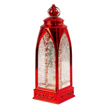 Piros LED-es dekoratív éjszakai fény karácsonyi dekorációhoz, PVC, törésálló, egyedi dizájn, 1 db