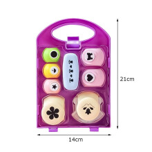 Handheld Embossing Machine for Paper Crafts, Random Pattern Paper Punch Tool for DIY Cards, Scrapbooking & Journals