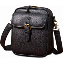 kožené crossbody kabelky pre ženy, dvojvrstvová veľkokapacitná taška cez rameno pre ženy, retro taška z umelej kože so zabudovanou ochranou