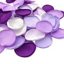 200 pétales de rose en tissu polyester pour créer de merveilleux souvenirs lors de mariages et de demandes en mariage.