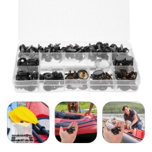 1Set Marine Grade Snap Tool Kit with Stainless Steel and Brass Snaps for Boat Covers Tarps and Canvas Repair