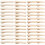 120 stuks gouden eendenbek haarclips – 4 maten 1