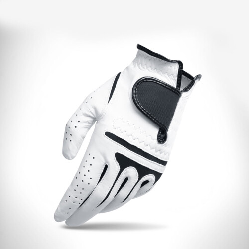 Men's Golf Gloves White Cabretta Palm Grip