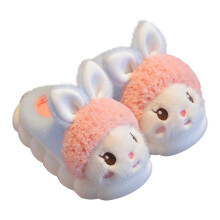 Girls' Winter Slippers Soft Sole Cartoon Design 1 Pair